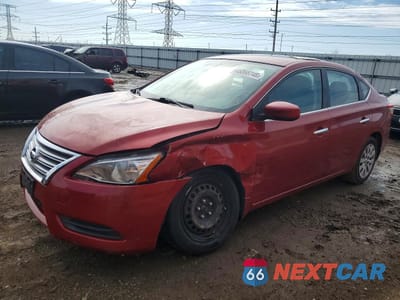 2014 NISSAN SENTRA SV 3N1AB7AP6EY308454 - główne zdjęcie licytacji z USA - miniatura