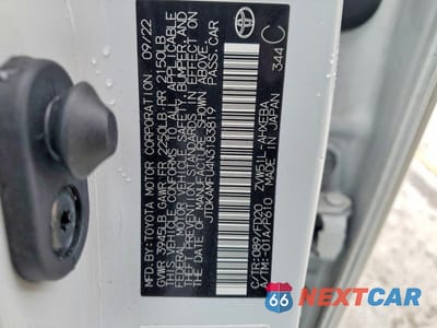 Zdjęcie 13 z 13 samochodu: 2022 TOYOTA PRIUS LE VIN:JTDKAMFU4N3183819 - miniatura