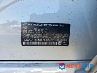 Zdjęcie 12 z 12 samochodu: 2021 BMW 330I VIN:3MW5R1J03M8B93074 - miniatura