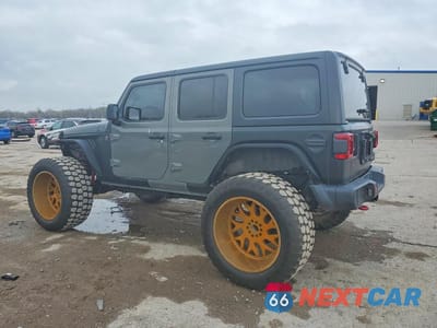 Drugie zdjęcie samochodu z przodu: 2020 JEEP WRANGLER UNLIMITED RUBICON VIN:1C4HJXFN3LW178756 - miniatura