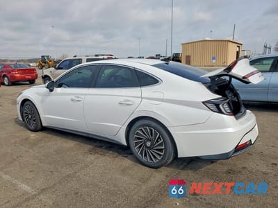 Drugie zdjęcie samochodu z przodu: 2022 HYUNDAI SONATA HYBRID SEL VIN:KMHL34JJ5NA043832 - miniatura