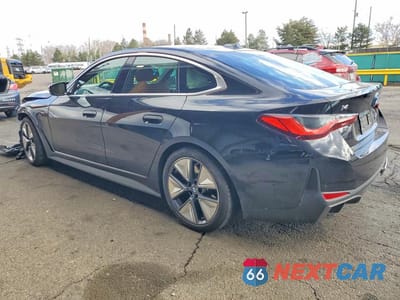 Drugie zdjęcie samochodu z przodu: 2025 BMW I4 XDRIVE 40 VIN:WBY43HD01SFU15134 - miniatura