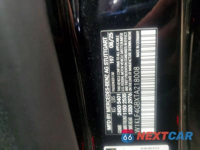 Zdjęcie 12 z 12 samochodu: 2026 MERCEDES-BENZ E 320 4MATIC VIN:W1KLF4GBXTA218008 - miniatura
