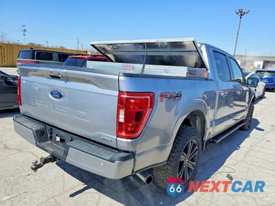 Trzecie zdjęcie samochodu z tyłu: 2021 FORD F150 SUPERCREW VIN:1FTEW1EP5MFC02089 - miniatura