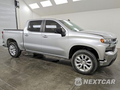 Czwarte zdjęcie samochodu z boku: 2021 CHEVROLET SILVERADO K1500 LT VIN:1GCPYJEKXMZ419529 - miniatura