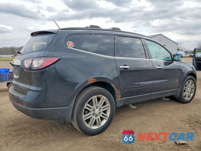 Trzecie zdjęcie samochodu z tyłu: 2013 CHEV TRAVERSE VIN:1GNKRGKD7DJ221898 - miniatura