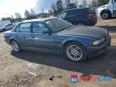 Czwarte zdjęcie samochodu z boku: 2001 BMW 740 IL VIN:WBAGH83441DP31672 - miniatura