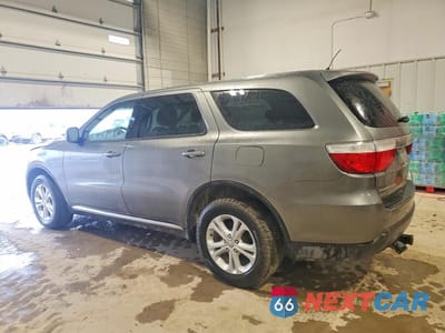 Drugie zdjęcie samochodu z przodu: 2012 DODGE DURANGO SXT VIN:1C4RDJAG8CC336320 - miniatura