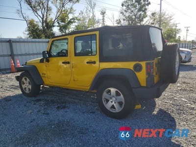 Drugie zdjęcie samochodu z przodu: 2008 JEEP WRANGLER UNLIMITED X VIN:1J4GB39158L513061 - miniatura