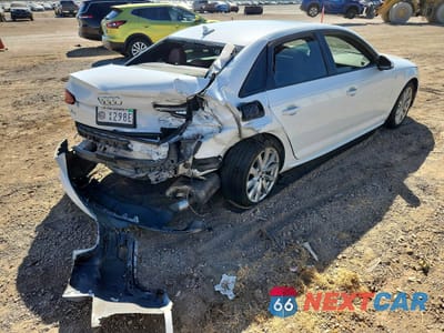 Trzecie zdjęcie samochodu z tyłu: 2018 AUDI A4 PREMIUM VIN:WAUKMAF41JN012110 - miniatura