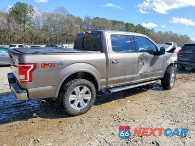 Trzecie zdjęcie samochodu z tyłu: 2018 FORD F150 SUPERCREW VIN:1FTEW1E54JFE15383 - miniatura