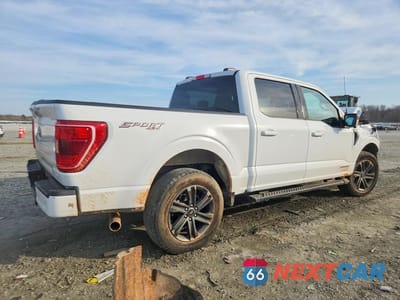 Trzecie zdjęcie samochodu z tyłu: 2023 FORD F150 SUPERCREW VIN:1FTFW1ED1PFD07601 - miniatura