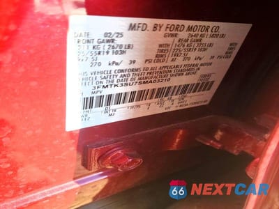 Zdjęcie 14 z 14 samochodu: 2025 FORD MUSTANG MACH-E PREMIUM VIN:3FMTK3SU7SMA03210 - miniatura