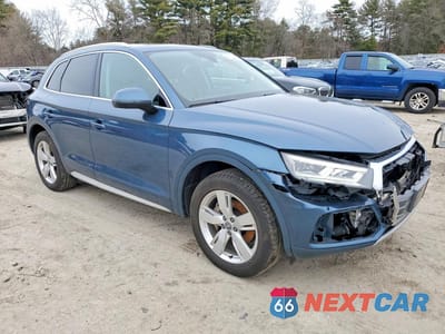 Czwarte zdjęcie samochodu z boku: 2018 AUDI Q5 PREMIUM PLUS VIN:WA1BNAFY9J2166305 - miniatura