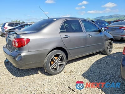 Trzecie zdjęcie samochodu z tyłu: 2006 TOYOTA COROLLA CE VIN:1NXBR32E16Z644161 - miniatura