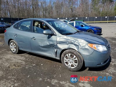 Czwarte zdjęcie samochodu z boku: 2009 HYUNDAI ELANTRA GLS VIN:KMHDU46D99U704089 - miniatura