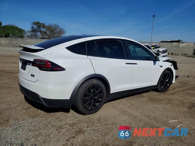 Trzecie zdjęcie samochodu z tyłu: 2024 TESLA MODEL X VIN:7SAXCDE54RF448065 - miniatura