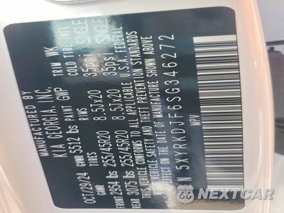Zdjęcie 13 z 14 samochodu: 2025 KIA SORENTO X-LINE SX VIN:5XYRKDJF6SG346272 - miniatura