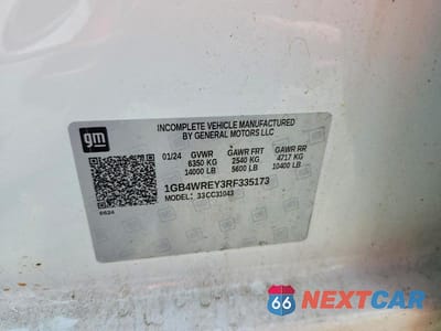 Zdjęcie 12 z 12 samochodu: 2024 CHEVROLET SILVERADO HD UTILITY / SERVICE TRUCK VIN:1GB4WREY3RF335173 - miniatura