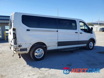 Trzecie zdjęcie samochodu z tyłu: 2022 FORD TRANSIT T-350 VIN:1FBAX9YG9NKA62471 - miniatura