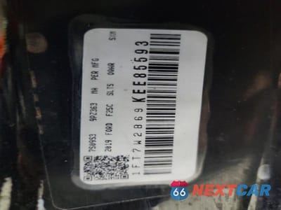 Zdjęcie 12 z 12 samochodu: 2019 FORD F250 SUPER DUTY VIN:1FT7W2B69KEE85593 - miniatura