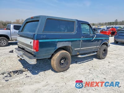 Trzecie zdjęcie samochodu z tyłu: 1994 FORD BRONCO U100 VIN:1FMEU15N6RLA39056 - miniatura