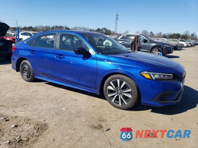 Czwarte zdjęcie samochodu z boku: 2024 HONDA CIVIC EX VIN:2HGFE1F73RH338265 - miniatura
