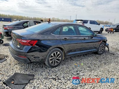 Trzecie zdjęcie samochodu z tyłu: 2024 VOLKSWAGEN JETTA S VIN:3VW5M7BU6RM014267 - miniatura