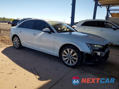 Czwarte zdjęcie samochodu z boku: 2018 AUDI A4 PREMIUM VIN:WAUKMAF48JA226115 - miniatura