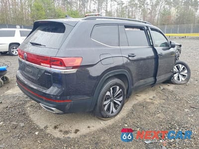 Trzecie zdjęcie samochodu z tyłu: 2024 VOLKSWAGEN ATLAS SE VIN:1V2LR2CA2RC604887 - miniatura