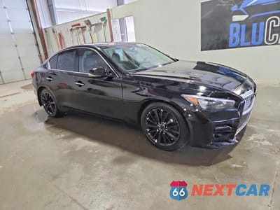 Czwarte zdjęcie samochodu z boku: 2015 INFINITI Q50 SPORT VIN:JN1BV7AR3FM417553 - miniatura