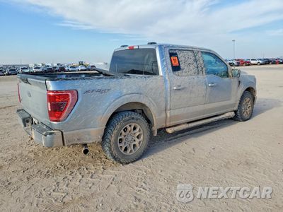 Trzecie zdjęcie samochodu z tyłu: 2023 FORD F150 SUPERCREW VIN:1FTFW1E83PFB14627 - miniatura