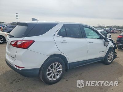 Trzecie zdjęcie samochodu z tyłu: 2019 CHEVROLET EQUINOX LT VIN:3GNAXUEV2KS597988 - miniatura