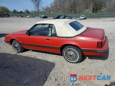 Drugie zdjęcie samochodu z przodu: 1983 FORD MUSTANG VIN:1FABP2738DF156375 - miniatura