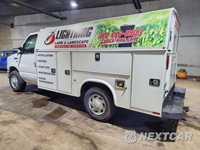 Drugie zdjęcie samochodu z przodu: 2018 FORD ECONOLINE E350 SUPER DUTY CUTAWAY VAN VIN:1FDWE3F63JDC30307 - miniatura