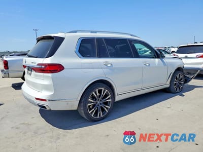Trzecie zdjęcie samochodu z tyłu: 2019 BMW X7 XDRIVE40I VIN:5UXCW2C50KL087333 - miniatura