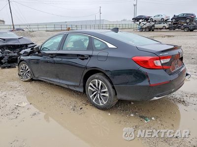 Drugie zdjęcie samochodu z przodu: 2021 HONDA ACCORD HYBRID VIN:1HGCV3F19MA017736 - miniatura
