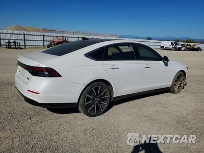 Trzecie zdjęcie samochodu z tyłu: 2024 HONDA ACCORD TOURING HYBRID VIN:1HGCY2F86RA012841 - miniatura
