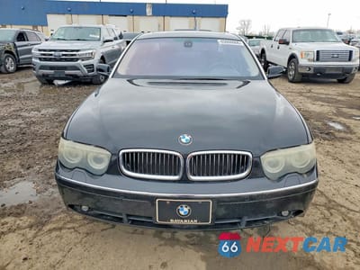 Piąte zdjęcie samochodu w środku: 2005 BMW 745 LI VIN:WBAGN63545DS58156 - miniatura