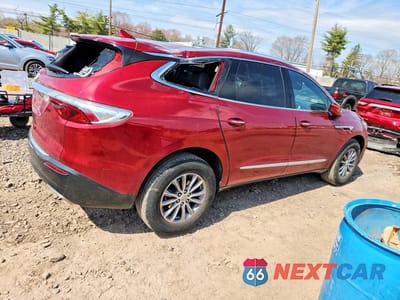 Trzecie zdjęcie samochodu z tyłu: 2023 BUICK ENCLAVE ESSENCE VIN:5GAERBKW2PJ145006 - miniatura