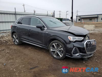 Czwarte zdjęcie samochodu z boku: 2020 AUDI Q3 PREMIUM PLUS S-LINE VIN:WA1EECF38L1086452 - miniatura