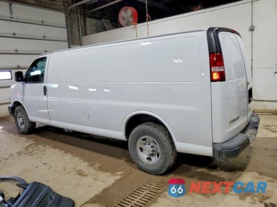 Drugie zdjęcie samochodu z przodu: 2023 CHEVROLET EXPRESS 3500 EXT CARGO VAN VIN:1GCZGHFP1P1101574 - miniatura