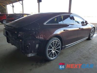 Trzecie zdjęcie samochodu z tyłu: 2023 MERCEDES-BENZ EQS SEDAN 580 4MATIC VIN:W1KCG4EB7PA041469 - miniatura