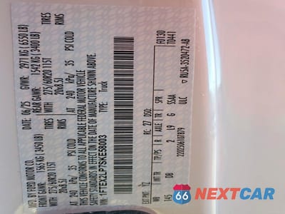 Zdjęcie 12 z 12 samochodu: 2025 FORD F150 STX VIN:1FTEX2LP7SKE58003 - miniatura