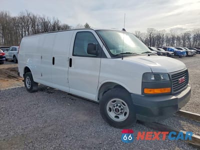 Czwarte zdjęcie samochodu z boku: 2023 GMC SAVANA G2500 VIN:1GTW7BFP8P1134362 - miniatura