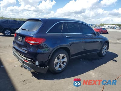 Trzecie zdjęcie samochodu z tyłu: 2018 MERCEDES-BENZ GLC 300 4MATIC VIN:WDC0G4KB2JV047837 - miniatura
