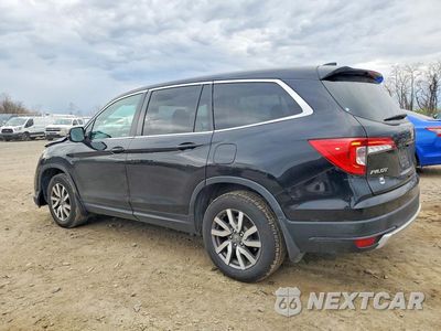 Drugie zdjęcie samochodu z przodu: 2021 HONDA PILOT EXL VIN:5FNYF6H5XMB058709 - miniatura