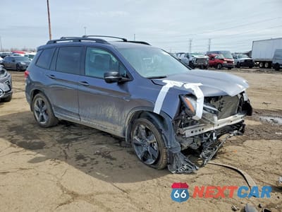 Czwarte zdjęcie samochodu z boku: 2019 HONDA PASSPORT ELITE VIN:5FNYF8H03KB006657 - miniatura