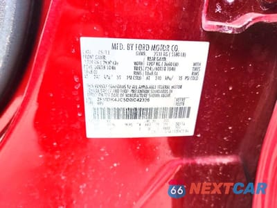 Zdjęcie 12 z 12 samochodu: 2013 FORD EDGE SEL VIN:2FMDK4JC5DBC42326 - miniatura