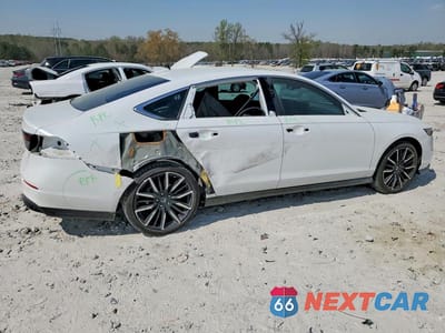 Trzecie zdjęcie samochodu z tyłu: 2024 HONDA ACCORD TOURING HYBRID VIN:1HGCY2F81RA012844 - miniatura
